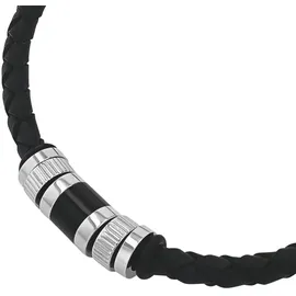 Tom Tailor Kette mit Anhänger Edelstahl Schwarz