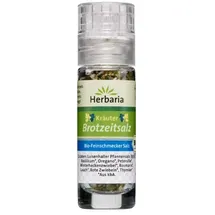 Herbaria Kräuter Brotzeitsalz Mini-Mühle bio