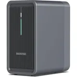 2025 Updated Balkonkraftwerk mit Speicher B2500, Marstek 2240Wh LiFePO4 Akku 6000 Ladezyklen, 1600W Max. 1600W PV-Eingang & 800W Ausgang Erweiterbar auf 8960Wh, IP65 wasserdicht & staubfest