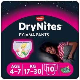 DryNites Pyjama Unterhosen Mädchen 17-30 kg 3 x 10 Stück
