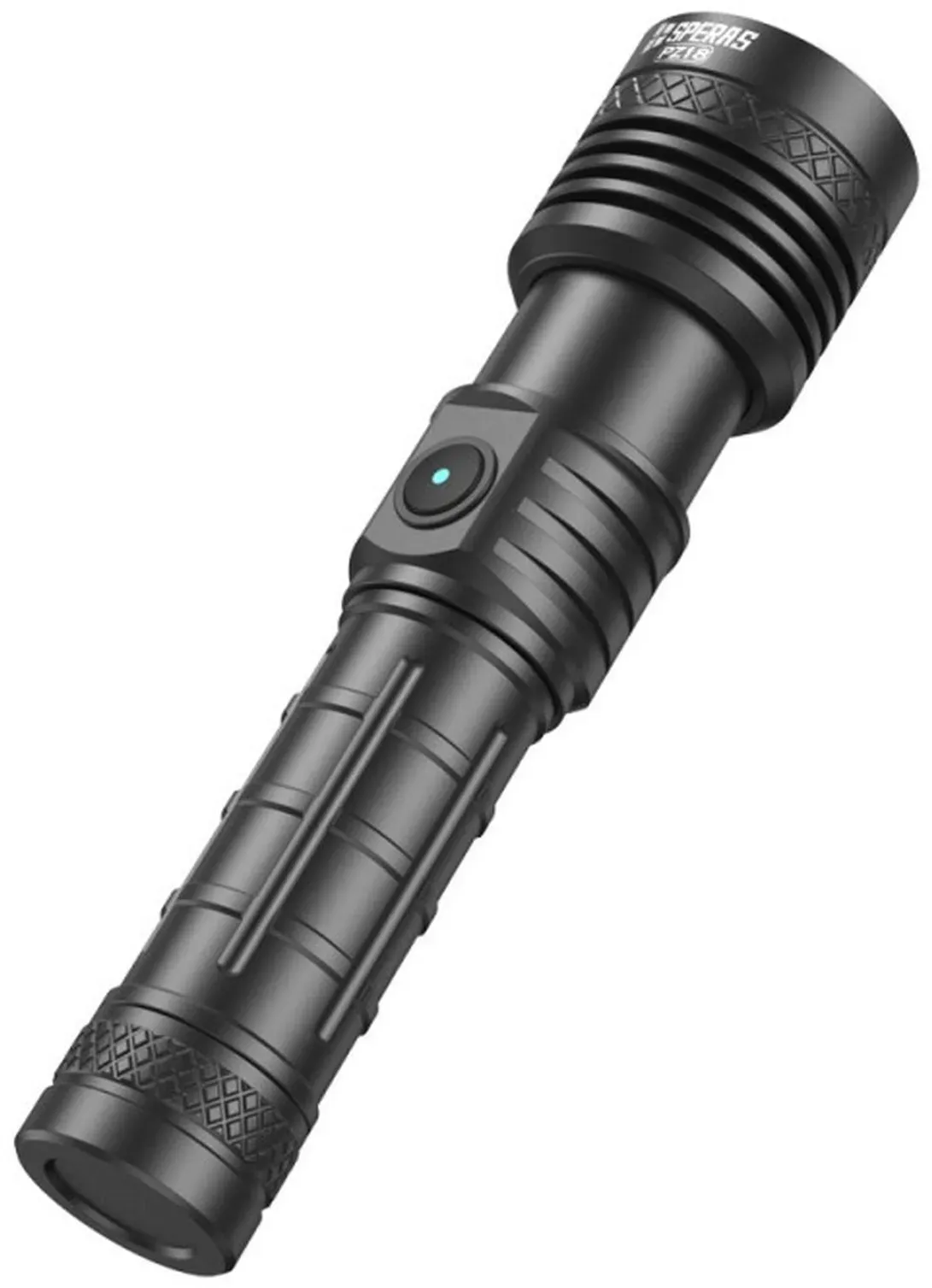Speras Taschenlampe PZ18 Zoomable Tactical USB-C