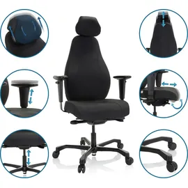 HJH Office Resistio XXL schwarz