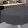 ANRO Wachstuch-Tischdecke abwaschbar Oval 240 x 140 cm Schwarz