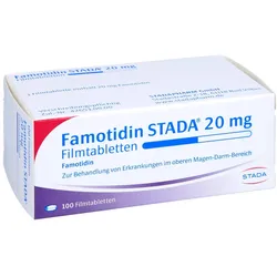 Famotidin Stada 20 mg Filmtabletten 100 St
