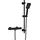 Görbach Thermostat Duscharmatur Duschstangen-Set Schwarz DS1208