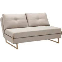 Schlafsofa Malic Beige Webstoff
