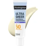 Neutrogena Ultra Sheer Age Shield Sonnenschutzfluid LSF 50 50 ml