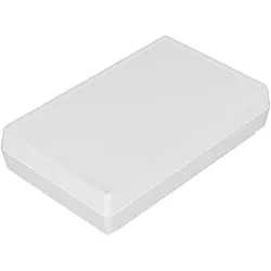 Flach-Handgehäuse 144x90x34mm, grau