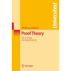 Proof Theory - Wolfram Pohlers, Kartoniert (TB)
