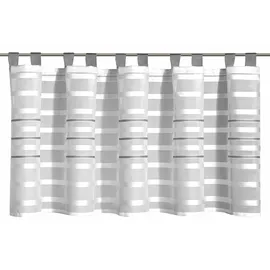 Homing Panneaux HOMING "Linea" Gr. 1, silber (silberfarben), B:140cm H:50cm, Polyester, Gardinen, Fertigschal