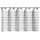 Homing Panneaux HOMING "Linea" Gr. 1, silber (silberfarben), B:140cm H:50cm, Polyester, Gardinen, Fertigschal