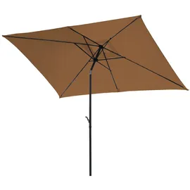 Svita Sonnenschirm 300 x 200 cm Taupe