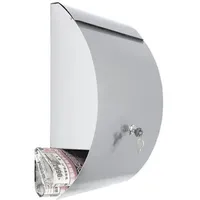 Buri Briefkasten 30 x 43 cm Edelstahl