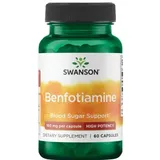Swanson Benfotiamin (Vitamin B1) 160 mg 60 Kapseln