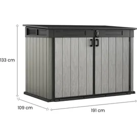 KETER Grande-Store 1,91 x 1,09 x 1,33 m graualuminium