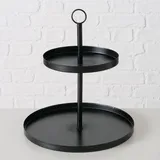 Boltze Etagere Samina 2 Ebenen Eisen H 33cm (1 Stück)