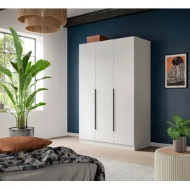 Möbel Boss Kleiderschrank Kopenhagen 120 x 181 x 52 cm Weiß