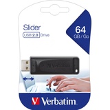 Verbatim Store 'n' Go Slider 64GB schwarz