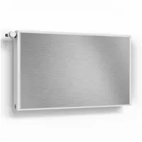Deqori Magnetfolie für Heizung 100x60 cm | Motiv Gebürsteter
