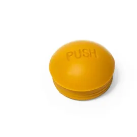 BURLEY Abdeckung für Push-Button Laufräder Gelb