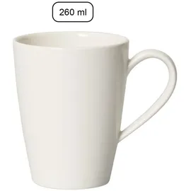 Villeroy & Boch Vivo Basic White Kaffeebecher 6er Set weiß
