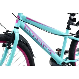 Bikestar Urban Jungle 24" türkis/pink Handbremsen