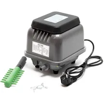 Wiltec Sunsun HJB-120 Teichbelüfter 7200l/h 80W Luftpumpe Aquarium und Teiche für eisfreies Wasser im Winter und Sauerstoffzufuhr im Sommer