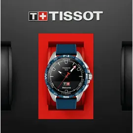 TISSOT T-Touch Connect Solar 47,5 mm Textilarmband Blau T121.420.47.051.06