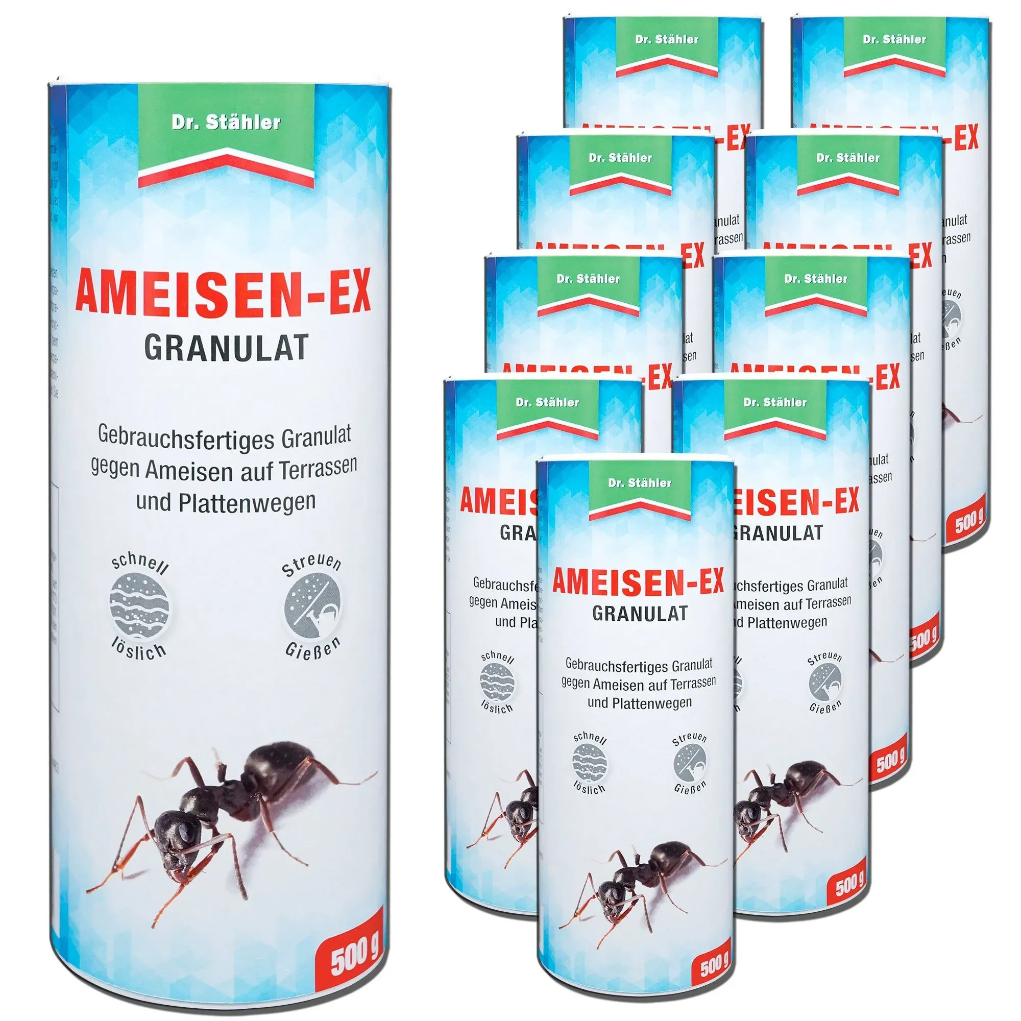 Silberkraft Ameisen-Ex Granulat 10x500 g