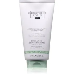 Christophe Robin Hydrating Leave in cream Haarcreme für Glanz auf trockenem und brüchigem Haar 150 ml