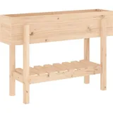vidaXL Hochbeet 101 x 30 x 69 cm Braun
