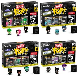 Funko - POP! - Bitty Pop! Batman 4-Pack Series 2, 1 Stück, sortiert