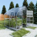 klasika greenhouses Klasika Drop Alu Transparent HKP 6 mm 5 m2