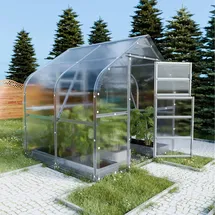klasika greenhouses Klasika Drop Alu Transparent HKP 6 mm 5 m2