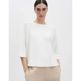 Someday Damen Dreiviertelarmshirt | KAVIRA Regular Jerseyshirt aus ECOVEROTM Viskosemix Milk, 42 - 42