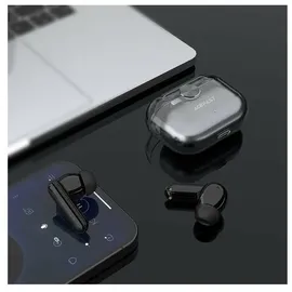 ACEFAST In-Ear-Kopfhörer TWS Bluetooth 5.2, cVc 8.0, aptX, wasserdicht IPX7 schwarz (T3 schwarz) - Schwarz