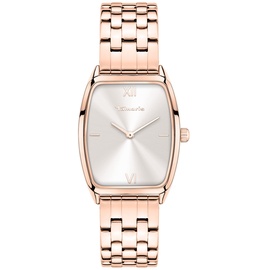 TAMARIS Damen analog Quarz Uhr mit Edelstahl Armband TT-0089-MQ