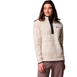 Columbia Benton Springs Printed 1/2 Snap Pullover Beige XS