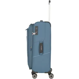 Travelite Skaii 4-Rollen M 67 cm / 62-67 l panoramablau