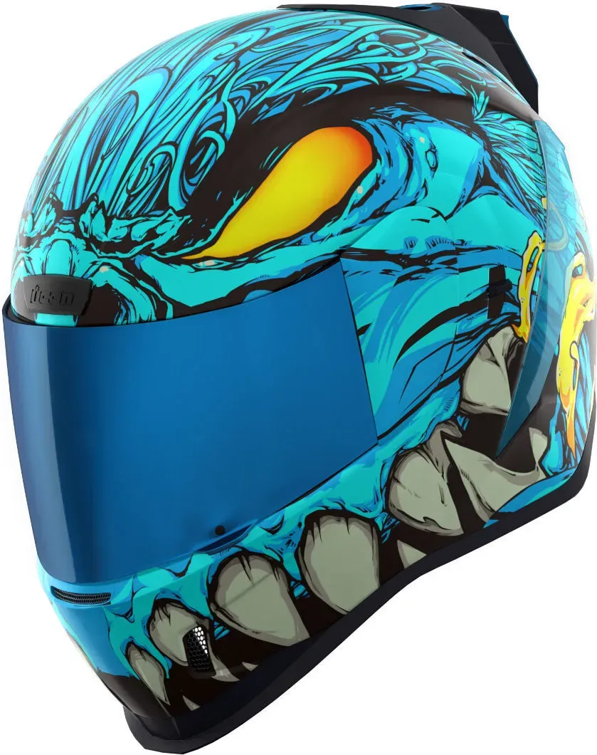 Icon Airform Manik'R MIPS Helm, blau, Größe 2XL für Männer