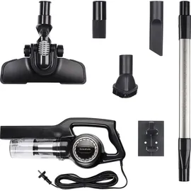 Taurus Alpatec Taurus Homeland Endless - 3-in-1 Staubsauger mit Zyklon | Handstaubsauger | Staubsauger | Stielstaubsauger | 6 m Kabel | 600 W | Aufsatz für alle Oberflächen geeignet | Schwarz