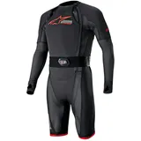 Alpinestars Tech-Air 10, Airbag-System - Schwarz/Neon-Rot - XXL