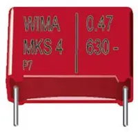 WIMA MKS4J042206I Kondensator Rot Fixed capacitor Gleichstrom