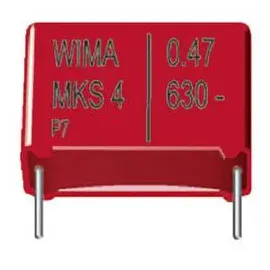 WIMA MKS4J042206I Kondensator Rot Fixed capacitor Gleichstrom