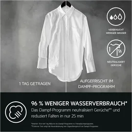 AEG LR8D80609 Waschmaschine (10 kg, 1600 U/min)