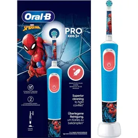 Oral-B Pro Kids Spiderman blau + 2. Handstück weiß