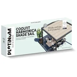 Siena Garden Platinum, Sonnensegel, Coolfit ¦ braun ¦ Maße (cm):