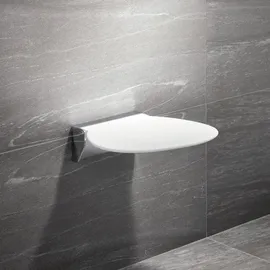 Hewi R 380 Klappsitz Sitzfläche signalweiß