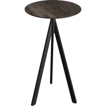 Essentials Infinity Klapptisch 70 x 110 x 70 cm Schwarz/Braun