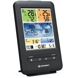 Bresser WLAN Farb-WetterCenter mit 5-in-1 Profi-Sensor V